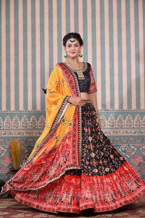 Balck Color Latest Beautiful Unique Lehenga Choli is Here – Fashionfy