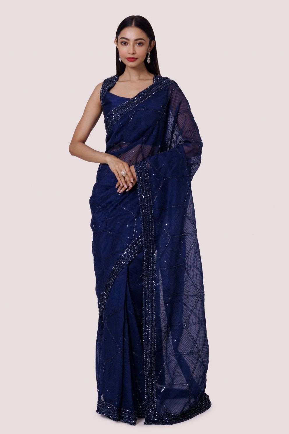 Pure Organza Saree – Priyaz Gallery