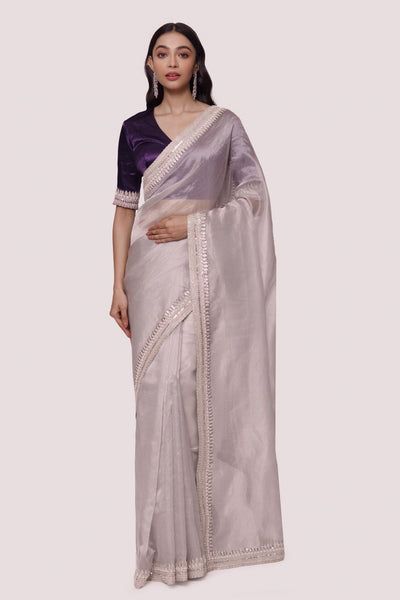 Light Purple Colour Sheesha Party Wear Wholesale Georgette Sarees 1904 -  The Ethnic World