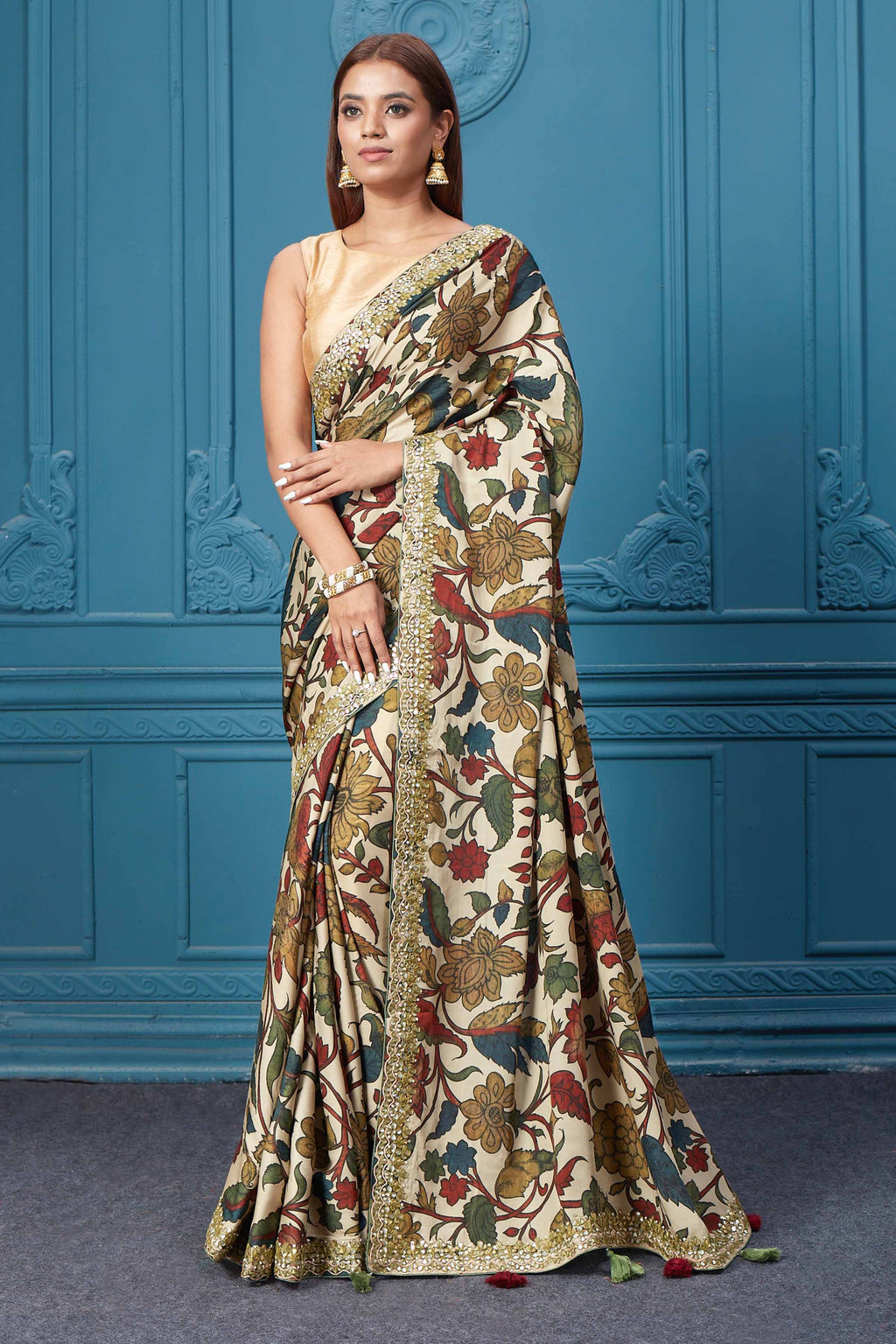 Kalamkari Silk Saree | Buy Kalamkari Sarees Online – Pure Elegance