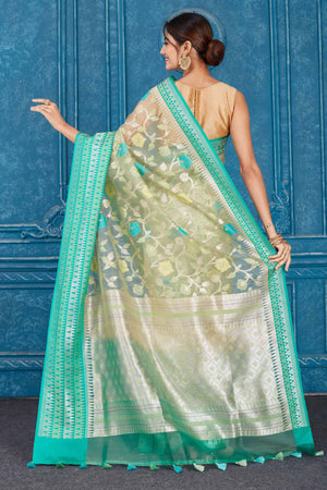 kora banarasi SAREE | Fancy sarees party wear, Banarasi sarees, Kora silk  sarees