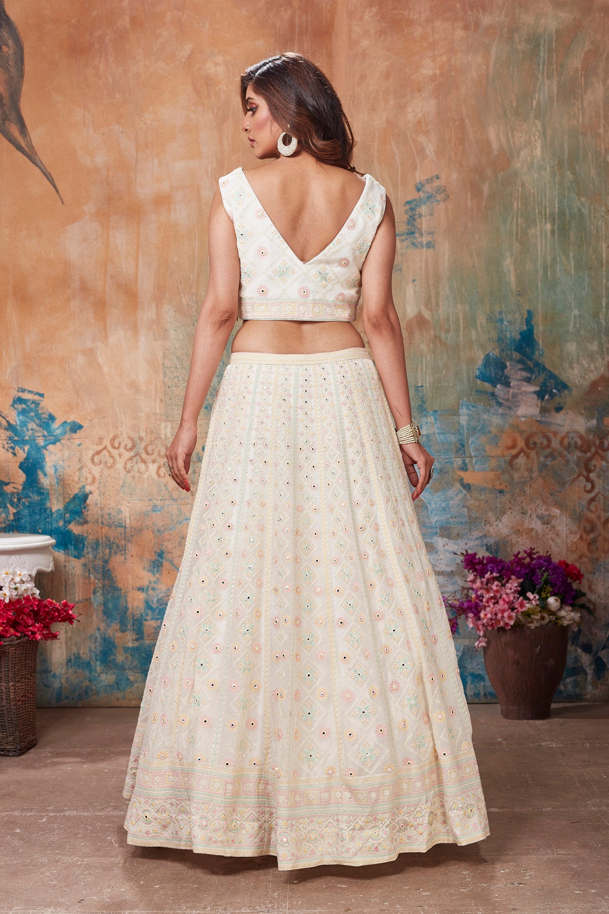 Partywear lehenga set | Designer lehengas for Women | Basanti Kapde aur  Koffee