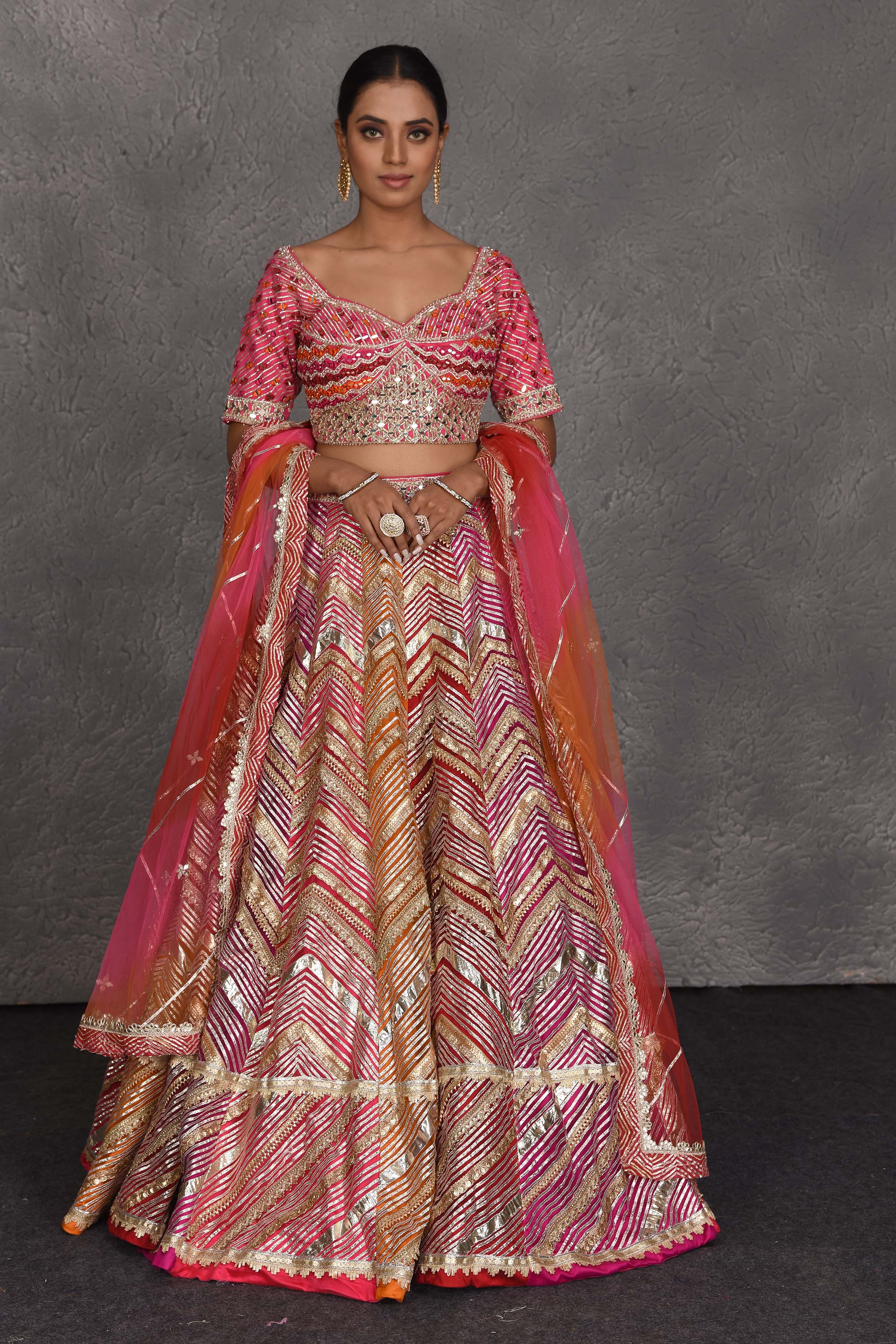 Nice Pink Colour Heavy Embroidery Designer Lehenga Choli For Wedding | Designer  lehenga choli, Lehenga choli, Lehenga