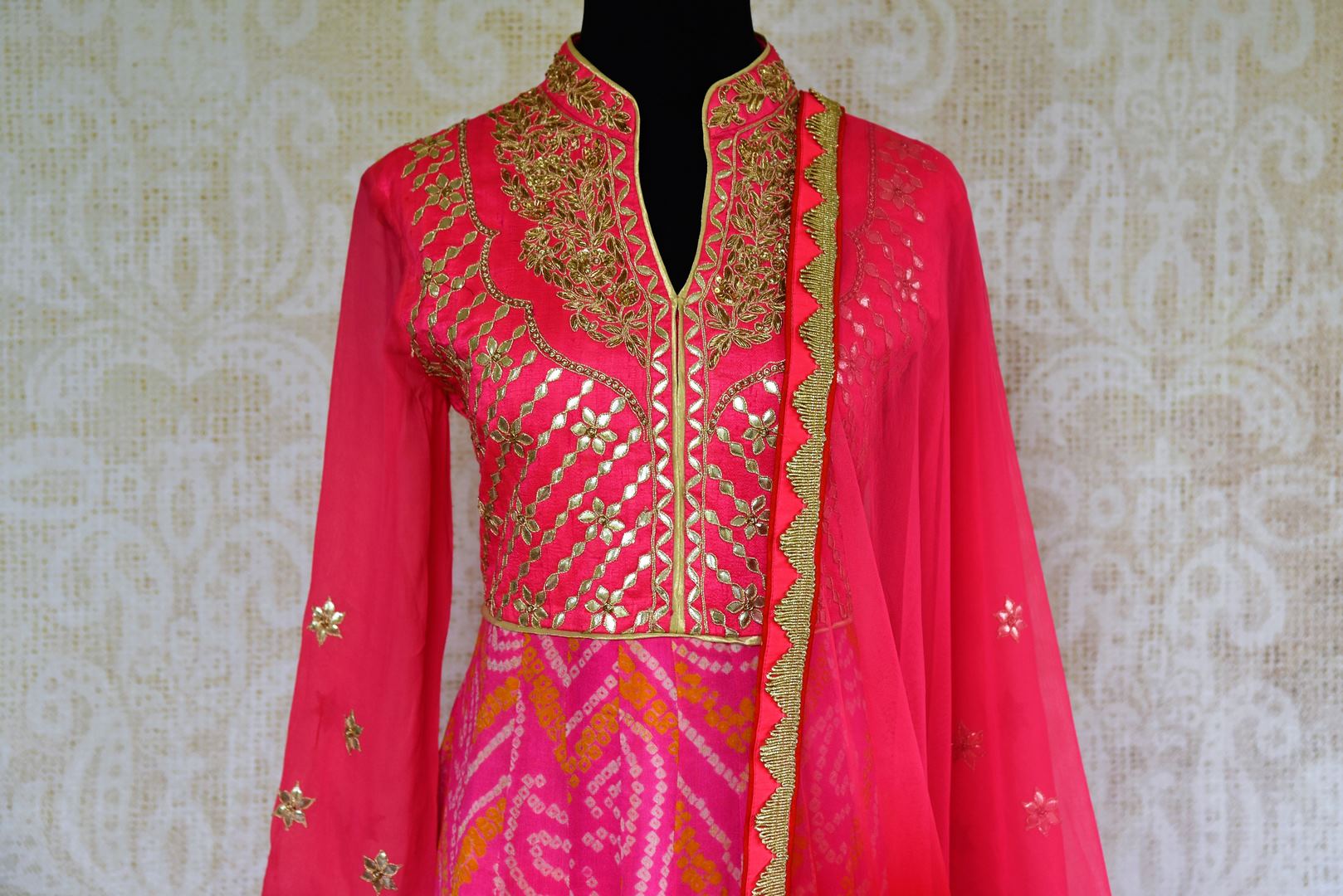 Bandhani gota patti suit online best sale