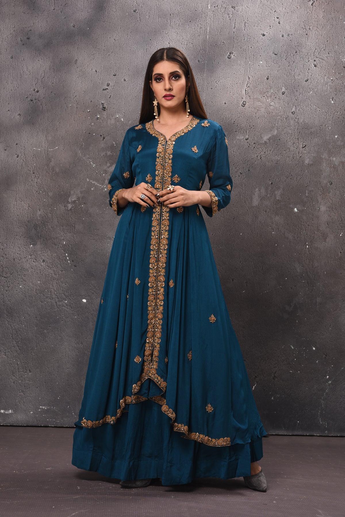 Layered anarkali cheap suits