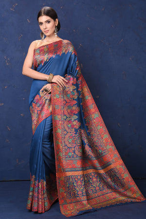 Designer Original Pashmina Kashmiri Silk Sarees Online Shopping India –  Sunasa