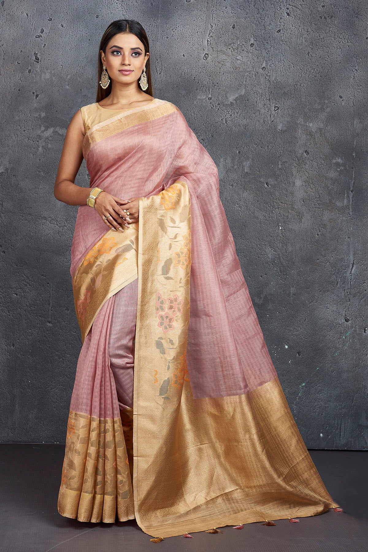 Pink Sarees Collection - Buy Fancy Pink Saree for women Online | Myntra