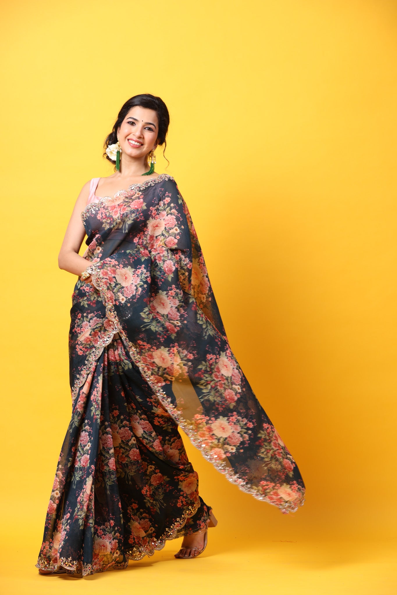 Buy Black Beauty Patola Saree | Patola Silk Saree – Ekana Label