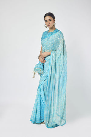 Pure Organza Silk Saree with Sequence, Beads & Cutdana Work at Rs  15999/piece | Vasanth Nagar | Bengaluru | ID: 24889812430